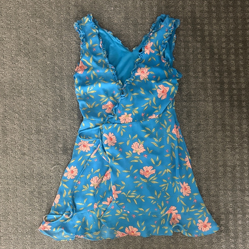 Lulu's Vibrant Blue Dress